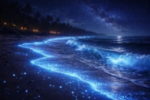 Leia mais sobre o artigo Por que alguns mares brilham à noite?