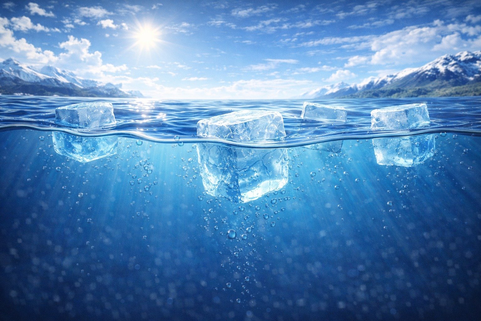 Leia mais sobre o artigo Por que o gelo flutua na água?